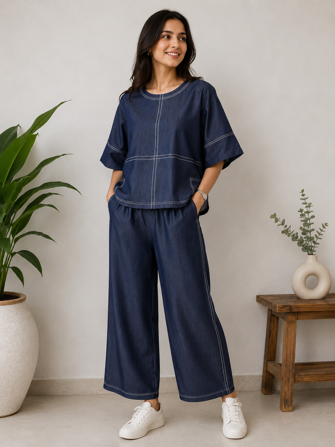 Denim Coord set