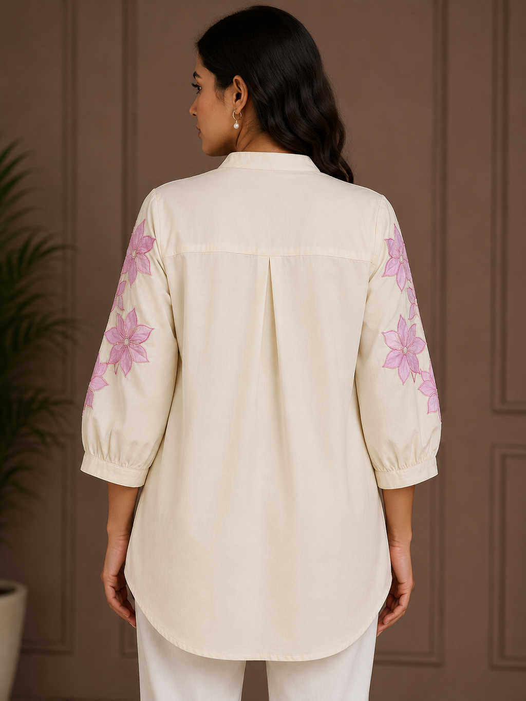 Embroided shirt