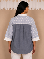 Patch double coloured Shirt