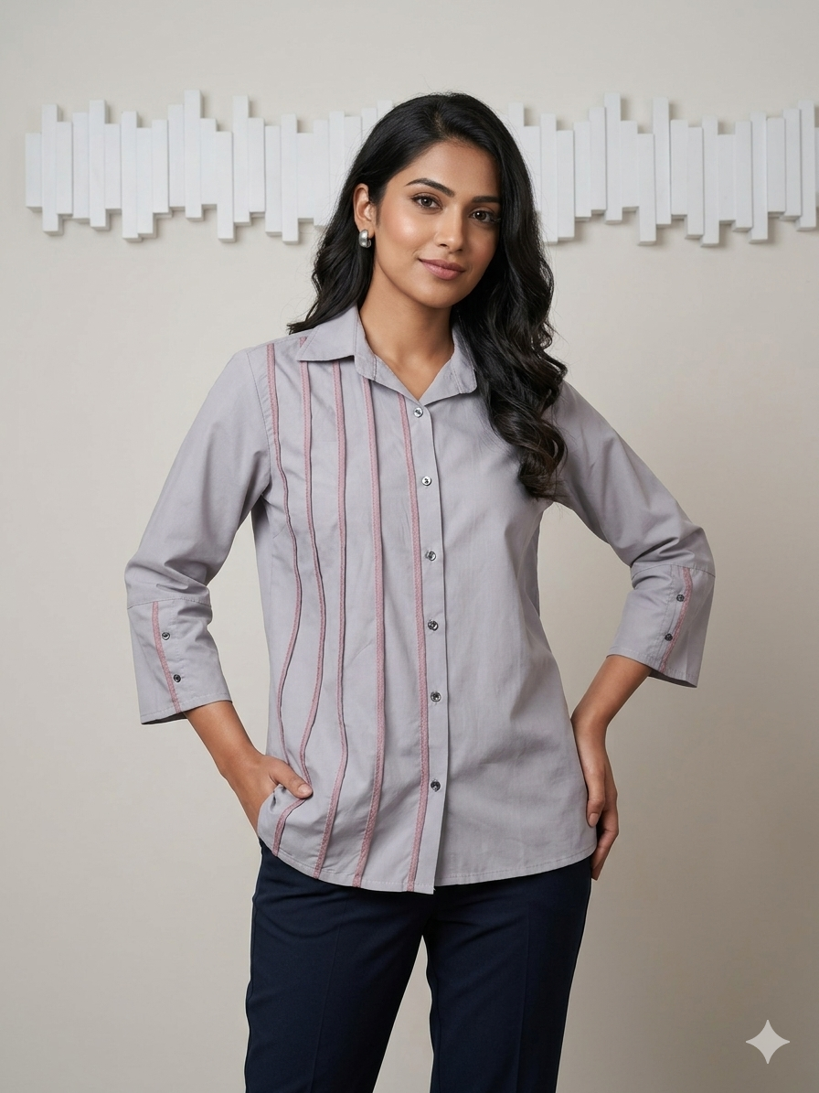Vartical Line Shirt