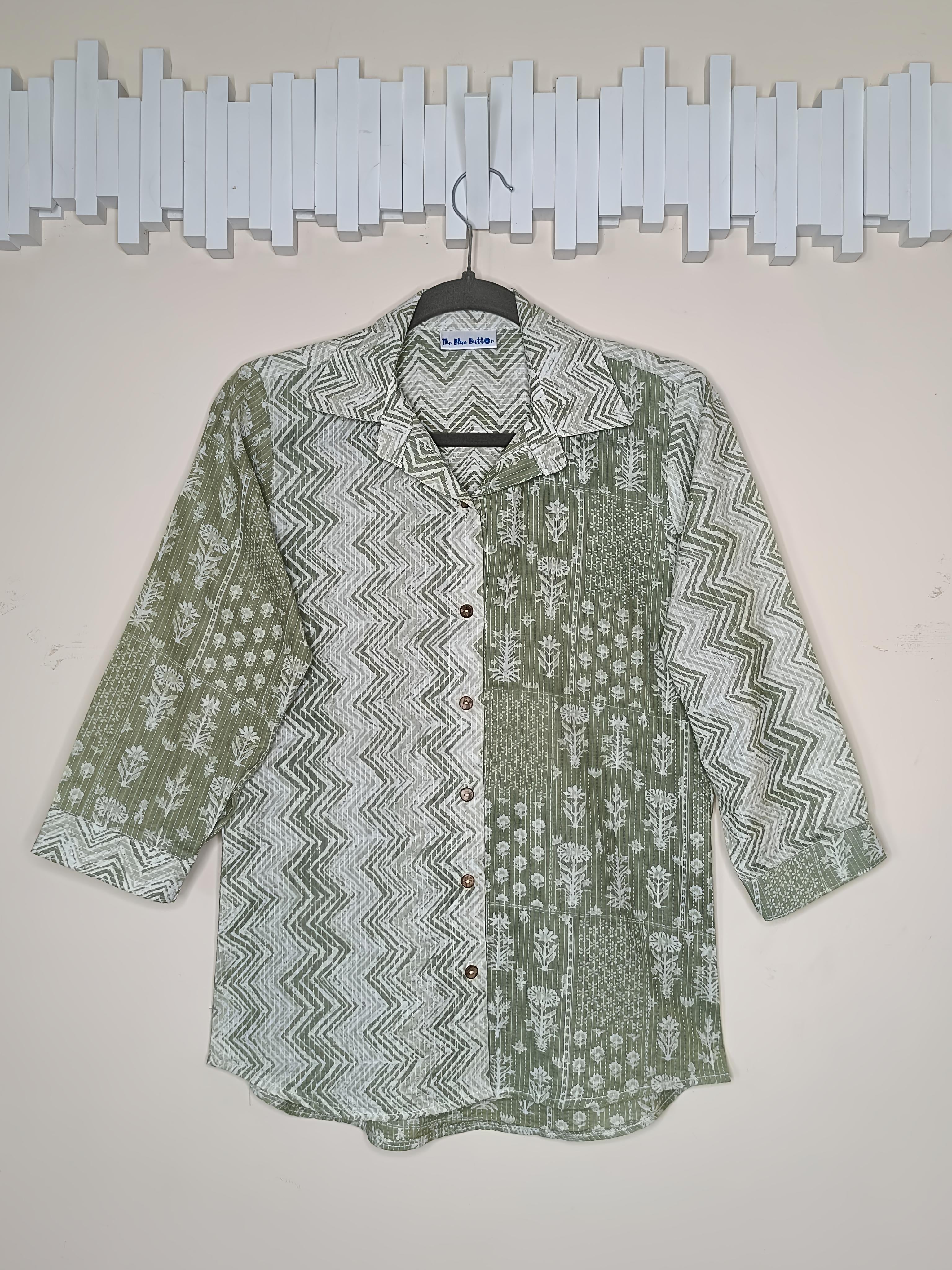 Dual look Jaipuri Shirt