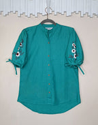 Hand Embroidery on sleeve