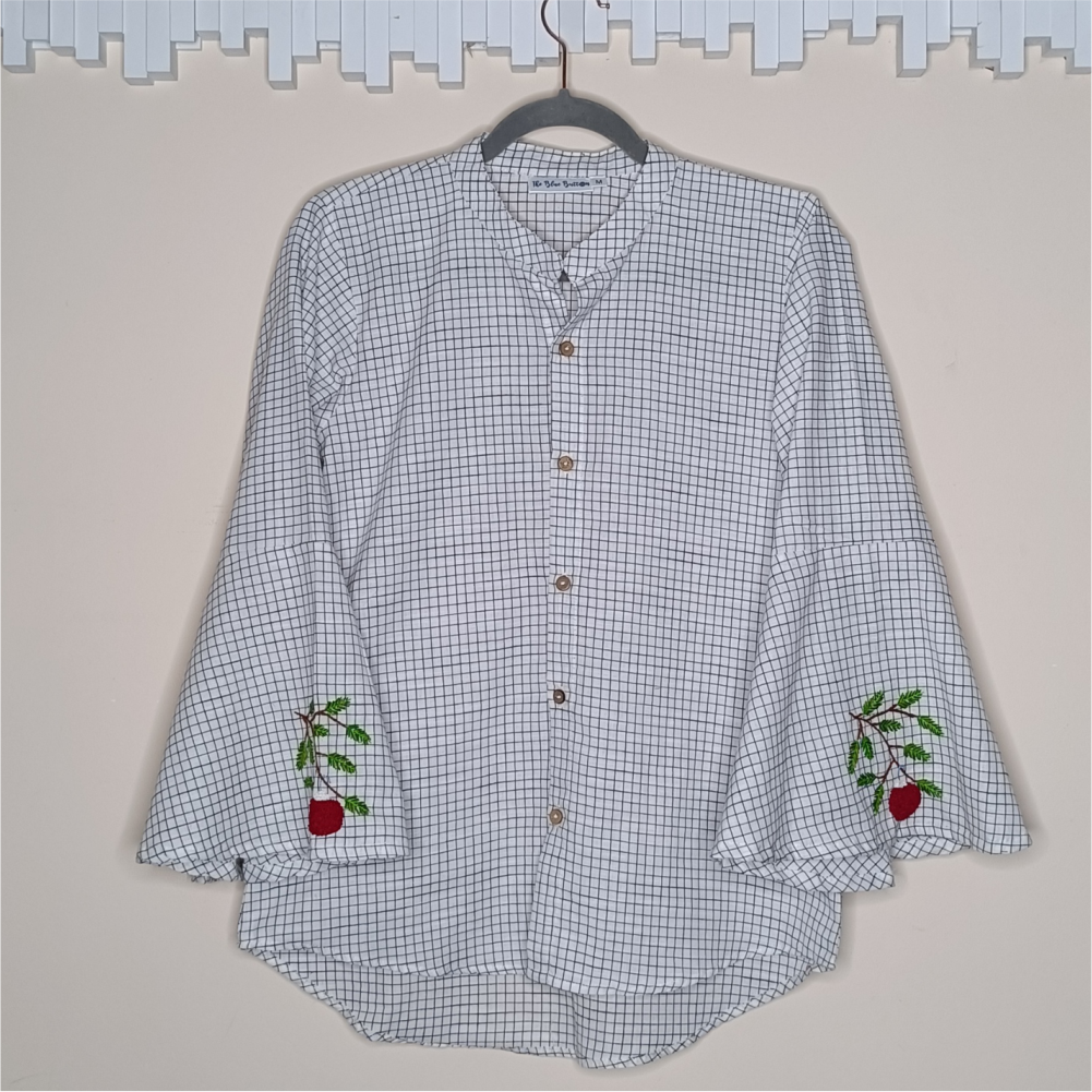 Hand Embroidery on sleeve