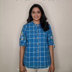 Hand Embroidery on sleeve