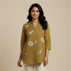 Bird & Flower Embroidery